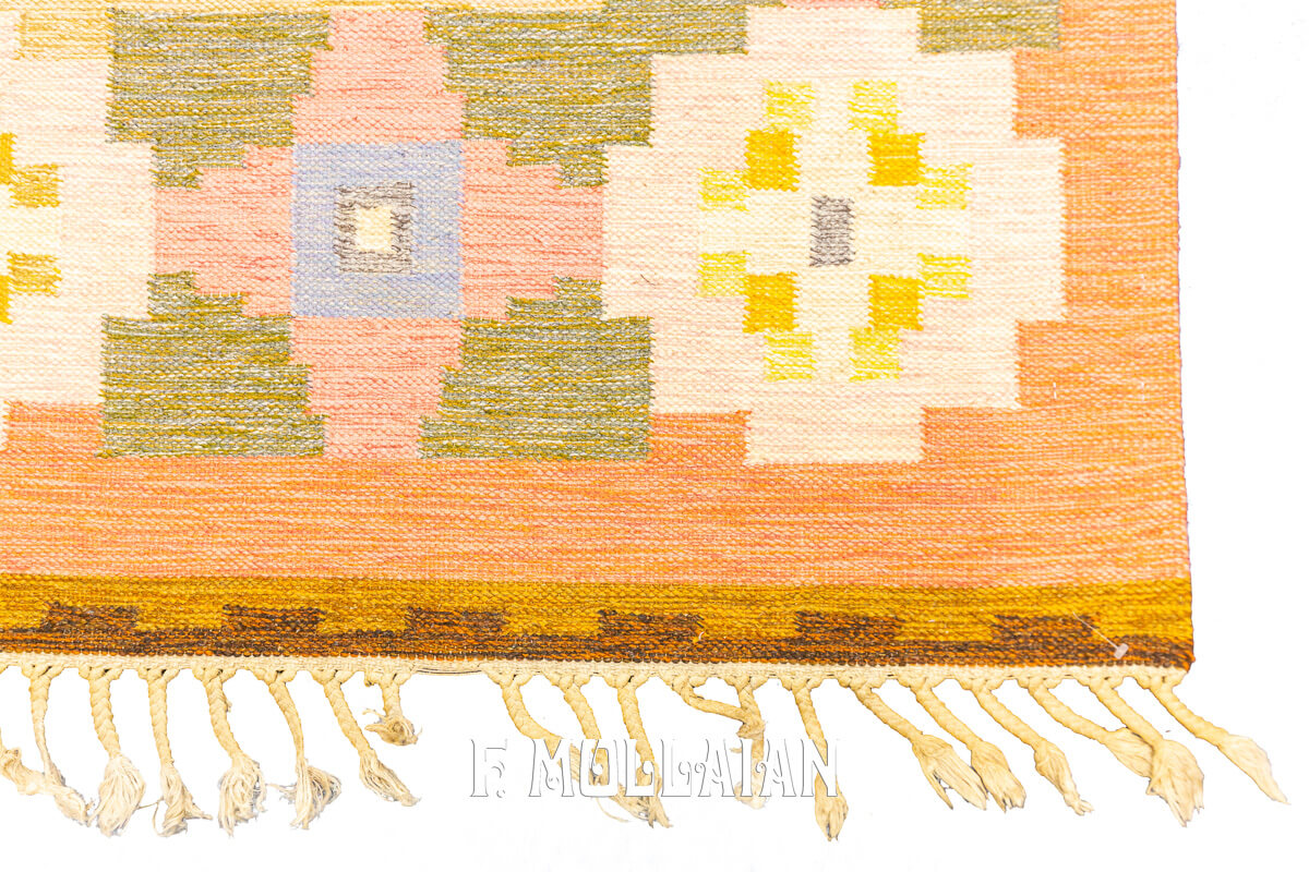 Rollakan Swedish Flat-weave Rug n°:366196